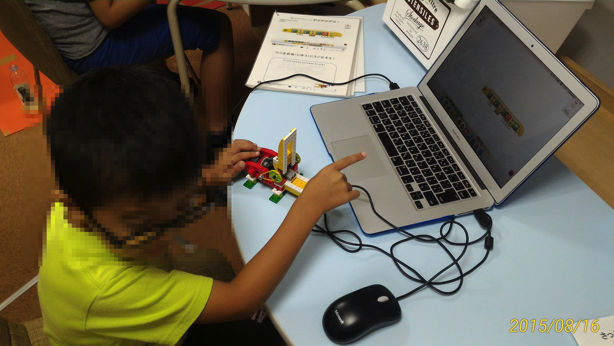 幼稚園児でもできる、レゴロボットをプログラミングで動かすイベントに参加しました