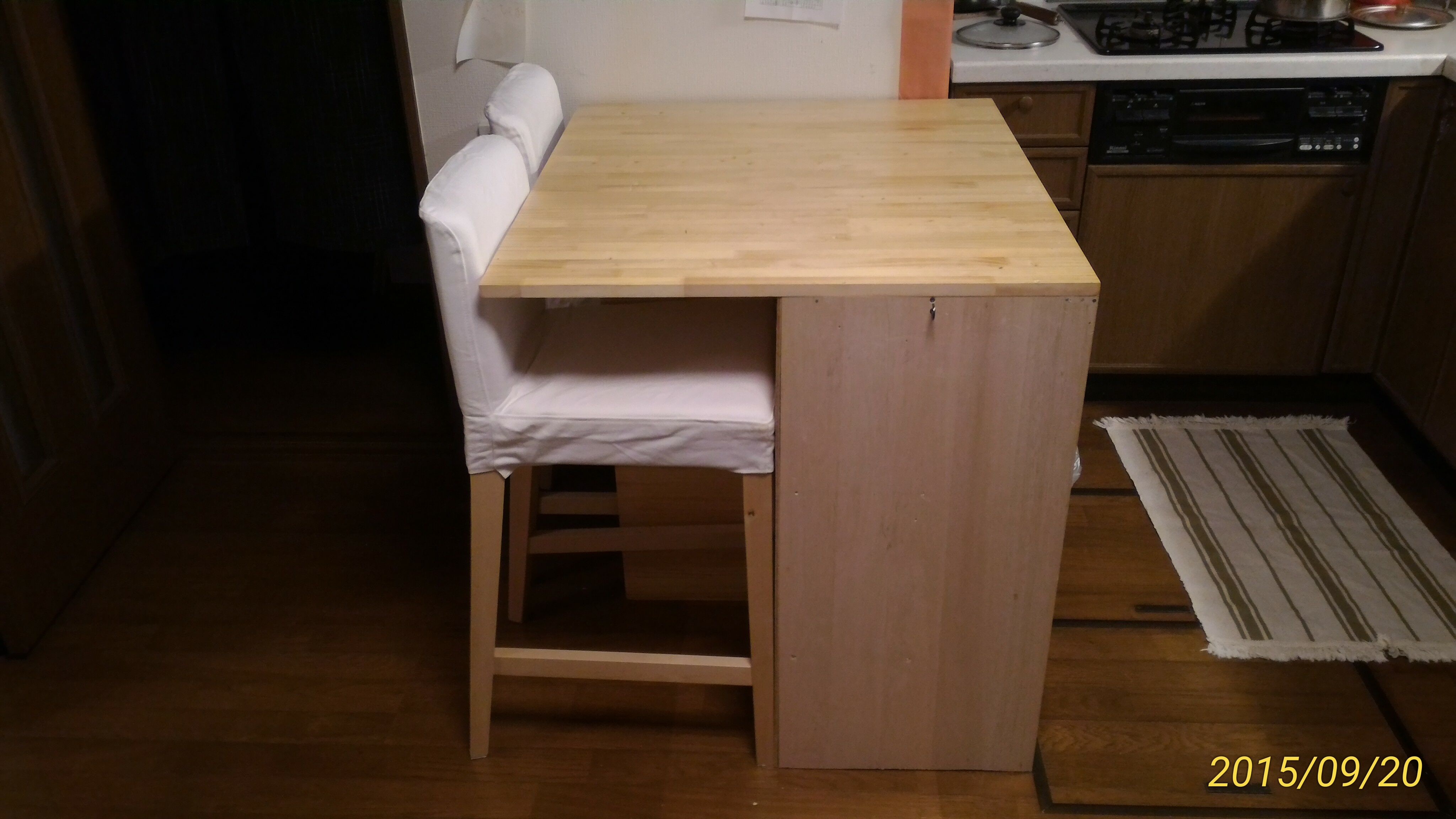 【DIY】キッチンテーブルを作り直したら、なおさら快適になったよ